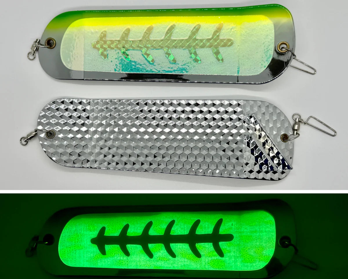 Gator Baits Salmon Hammer 8" Flashers