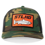 STLHD Camo Snapback Trucker Hat