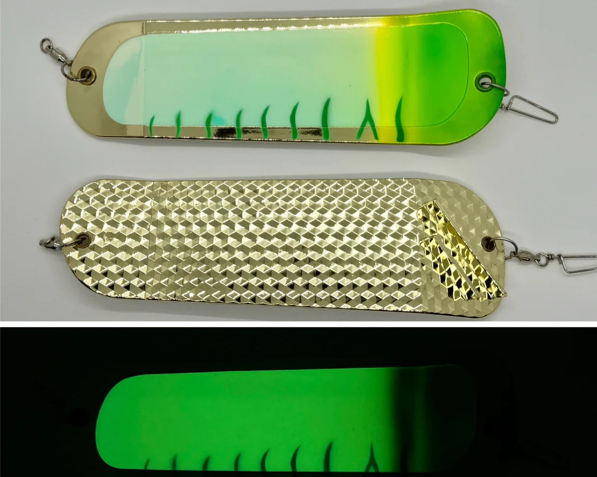 Gator Baits Salmon Hammer 8" Flashers