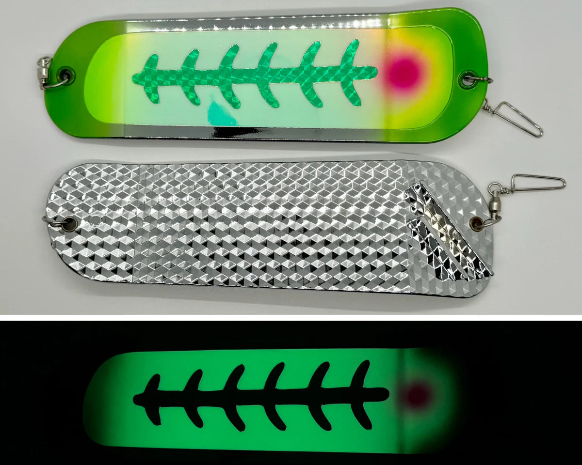 Gator Baits Salmon Hammer 8" Flashers