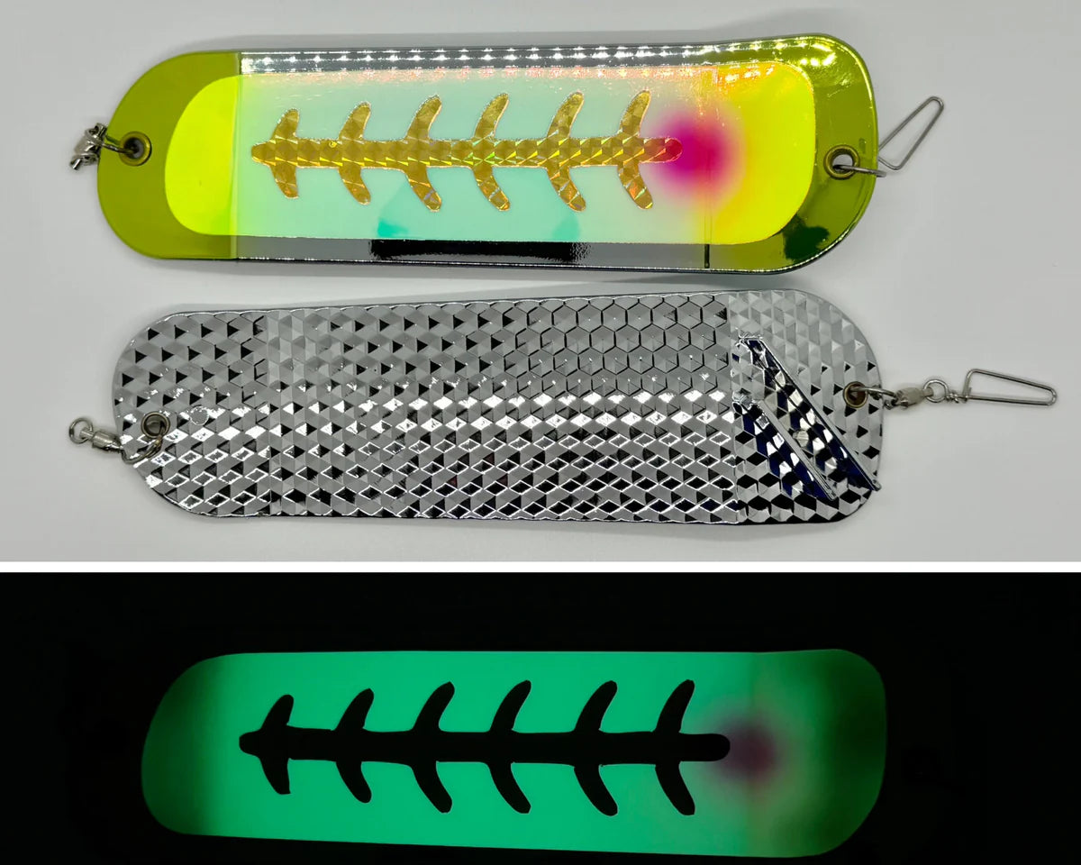 Gator Baits Salmon Hammer 8" Flashers