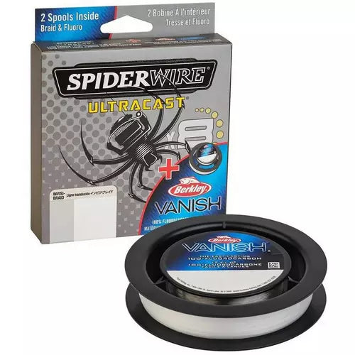 Berkley Spider Wire Ultracast + Vanish Dual Spool 20lb 164yd