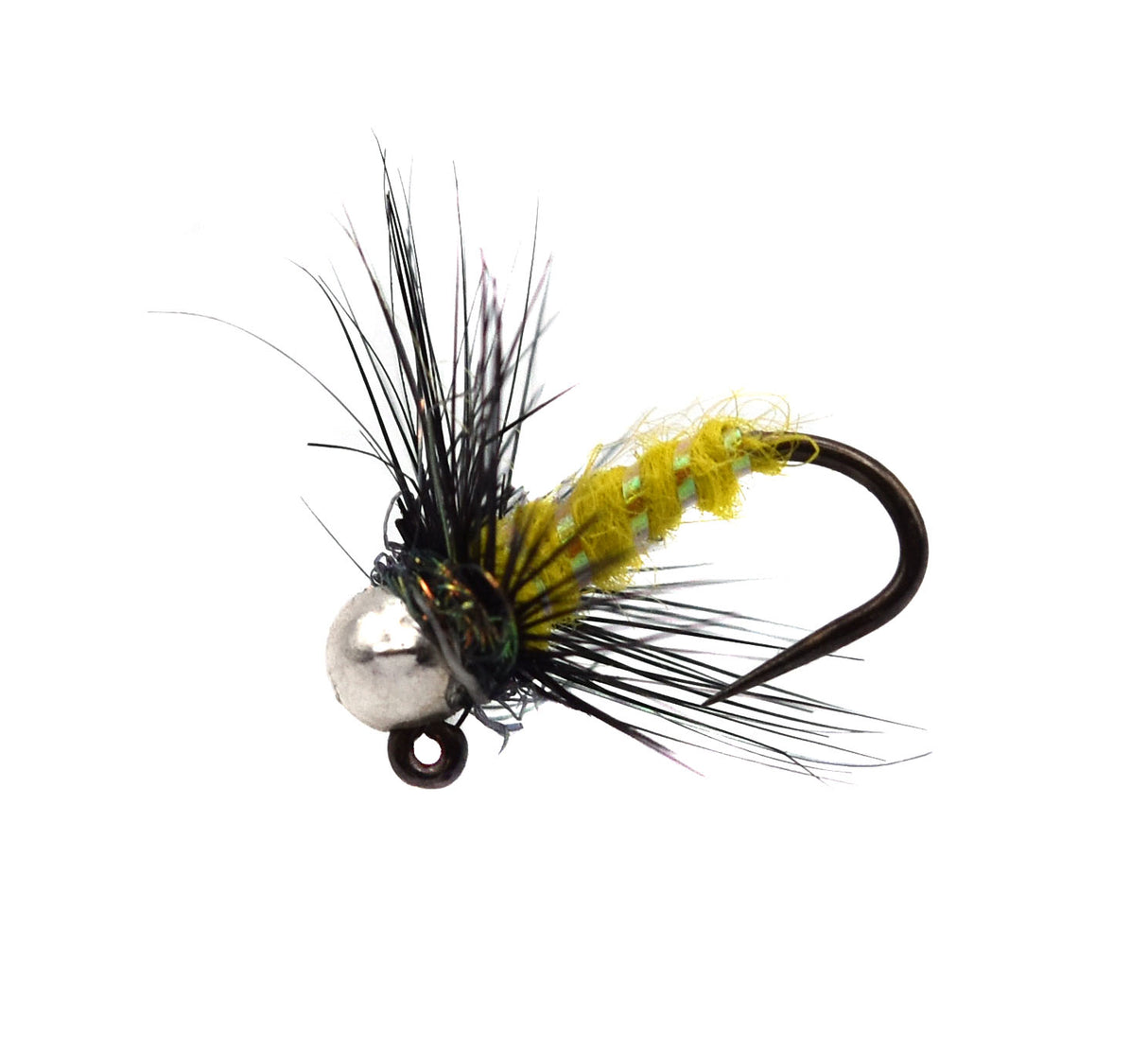 Caddis Pupae Jig Nymph - Barbless