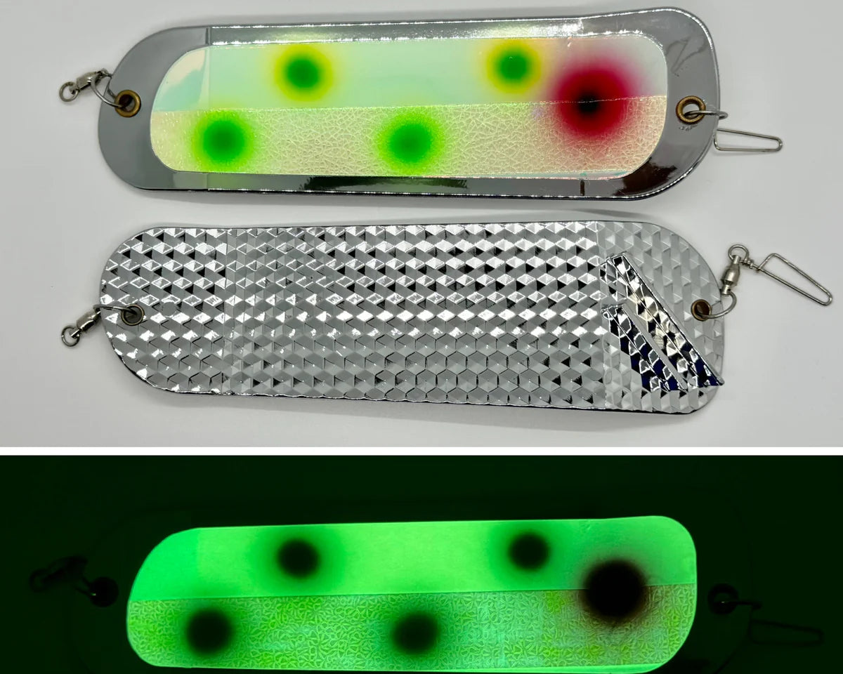 Gator Baits Salmon Hammer 8" Flashers