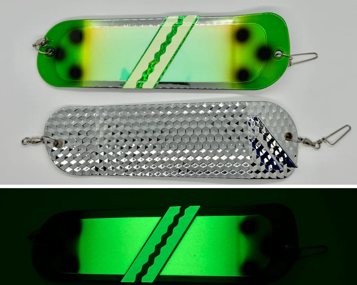 Gator Baits Salmon Hammer 8" Flashers