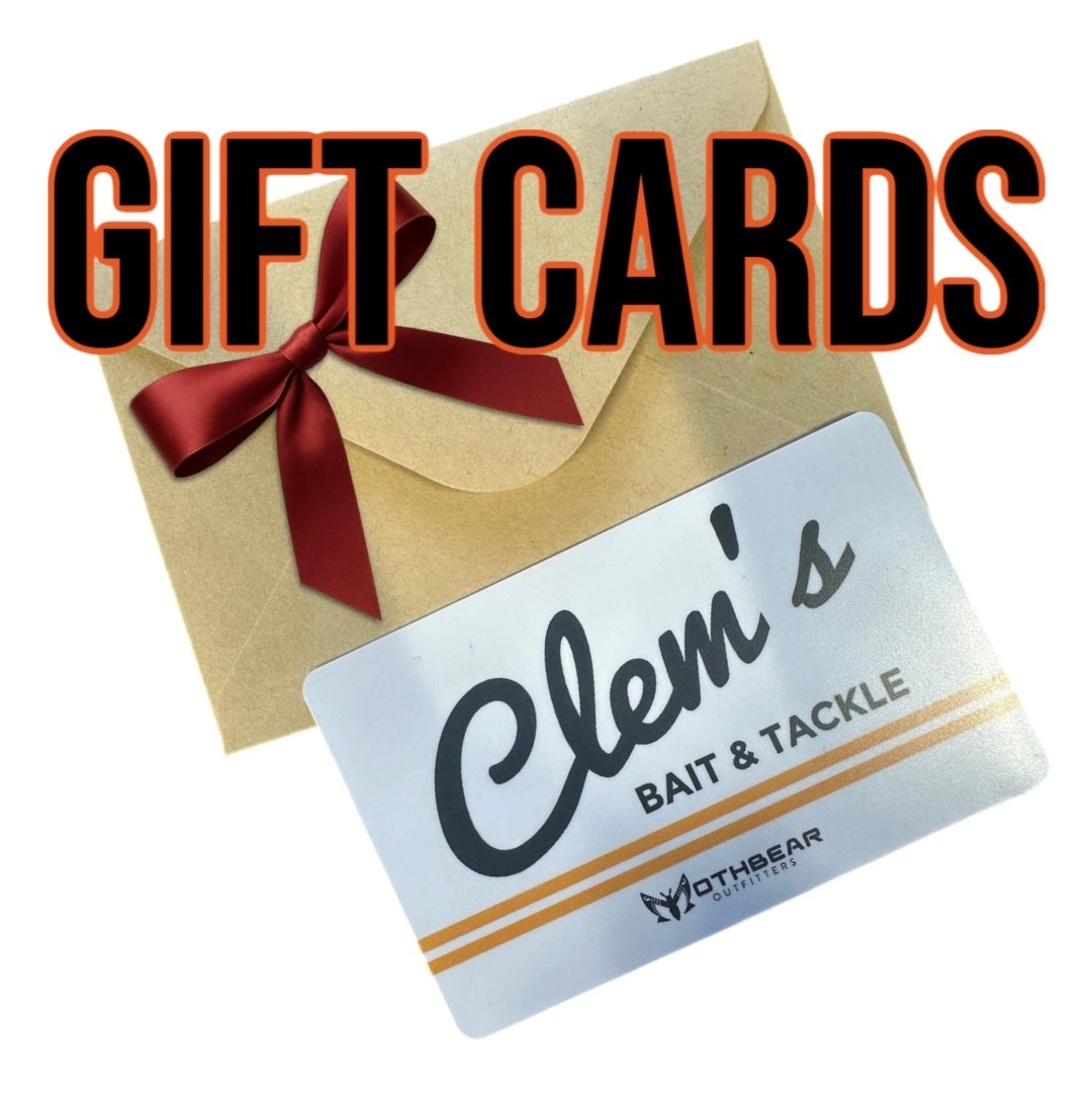 MothBear/Clem’s Bait & Tackle Gift Card