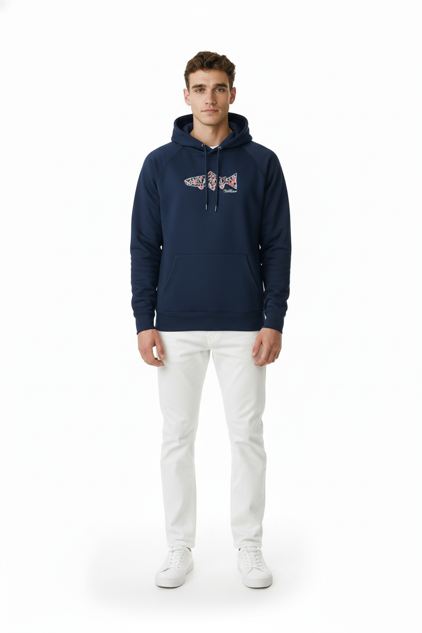 Mothbear Abstracto Trout Hoodie