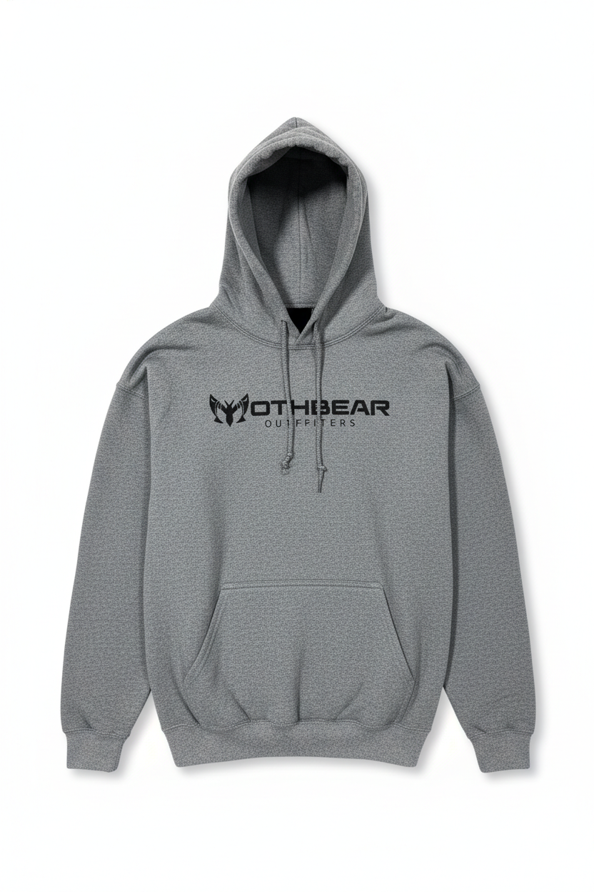 Mothbear Outfitters Grey Hoodie