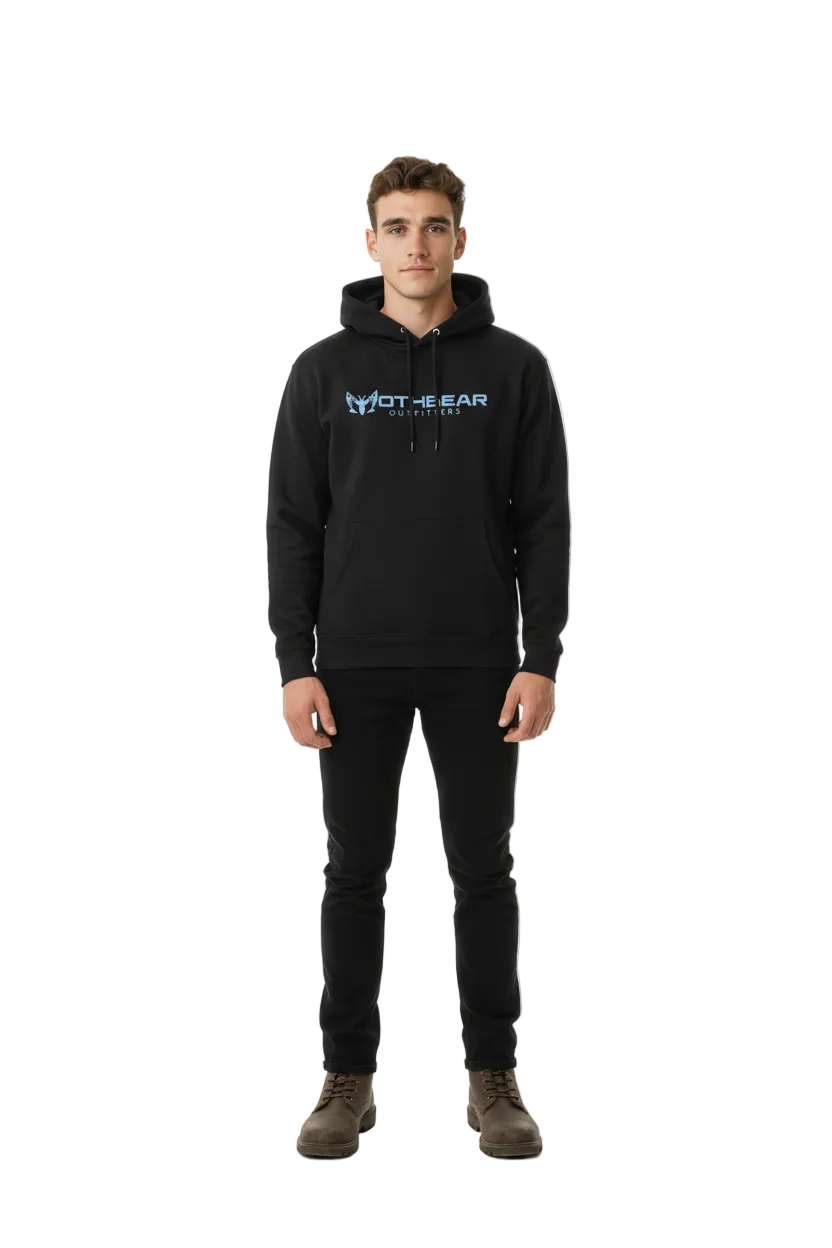 Mothbear Outfitters Black Hoodie