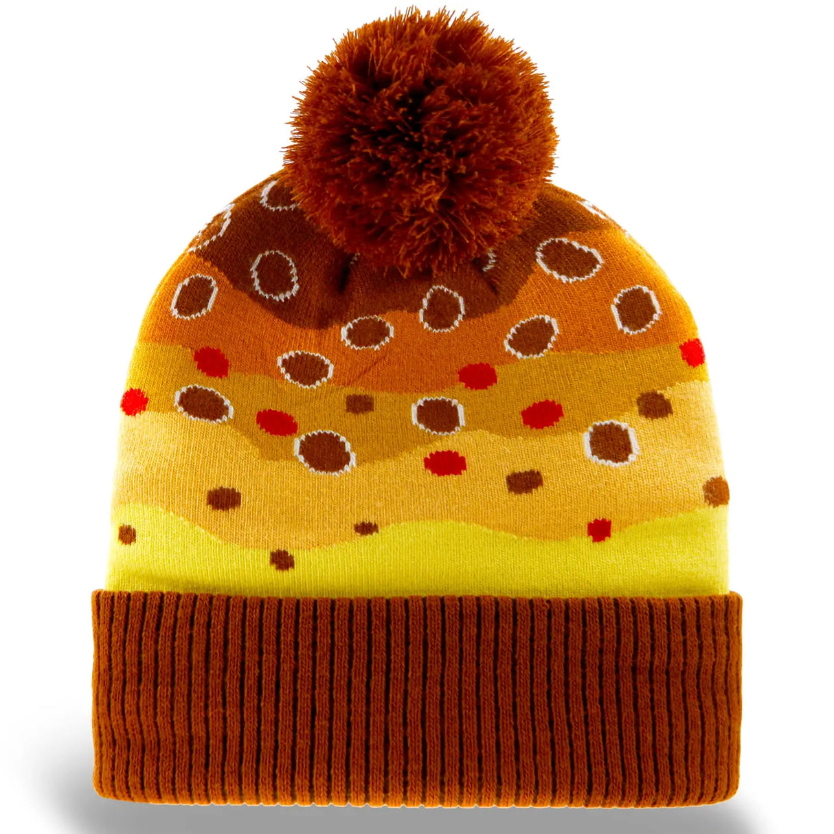 Northern Icons Knit Beanie Hat with Pom