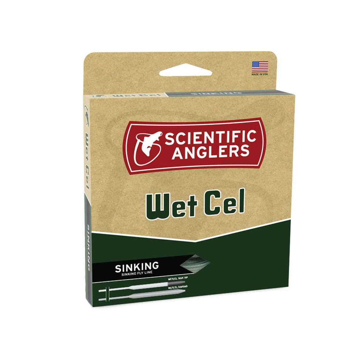 Scientific Anglers Wet Cel Sinking 4 Fly Line