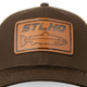 STLHD Steelhide Brown/Khaki Hat