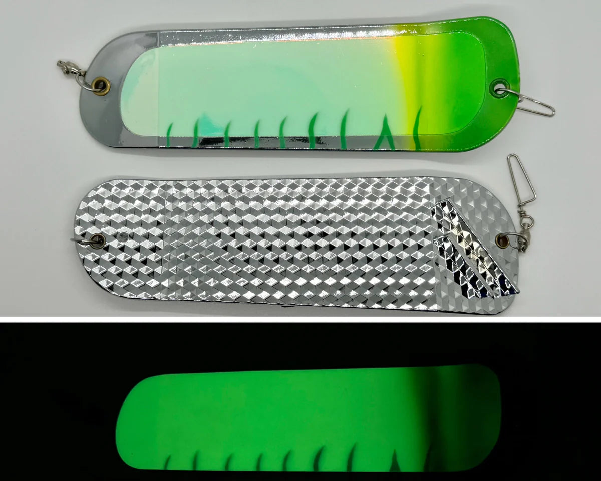 Gator Baits Salmon Hammer 8" Flashers