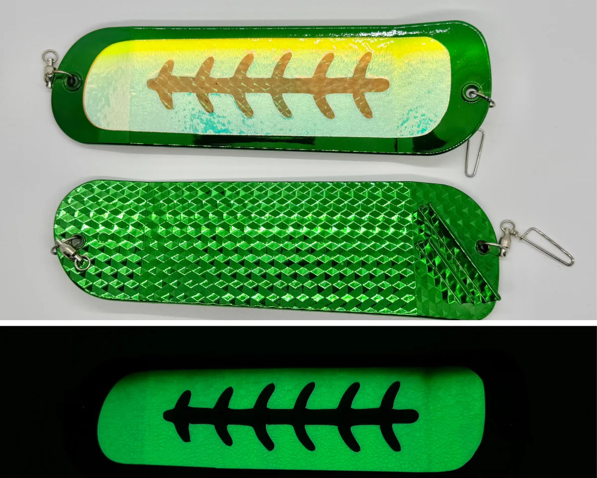 Gator Baits Salmon Hammer 8" Flashers