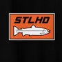 STLHD Men's Standard Logo Black Hoodie