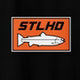 STLHD Men's Standard Logo Black Hoodie