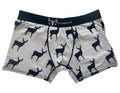 Deer Hunting themed mens boxers
