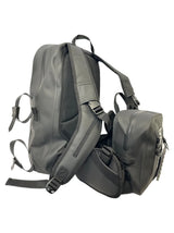 Waterproof fishing backpack, chest pack combo, Black Series fishing gear, 27L backpack, 4L chest pack, versatile tackle storage, durable TPU pack, rod tube straps, fly fishing pack, waterproof combo pack.