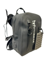 Waterproof fishing backpack, chest pack combo, Black Series fishing gear, 27L backpack, 4L chest pack, versatile tackle storage, durable TPU pack, rod tube straps, fly fishing pack, waterproof combo pack.