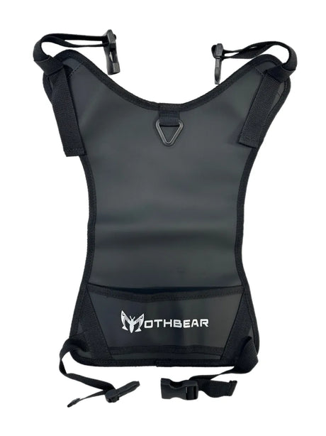 Waterproof chest pack, fly fishing chest pack, wade fishing gear, Black Series fishing bag, 4L fishing pack, net holder attachment, waterproof fishing accessories, durable TPU pack, fishing tackle storage, hands-free fishing pack.