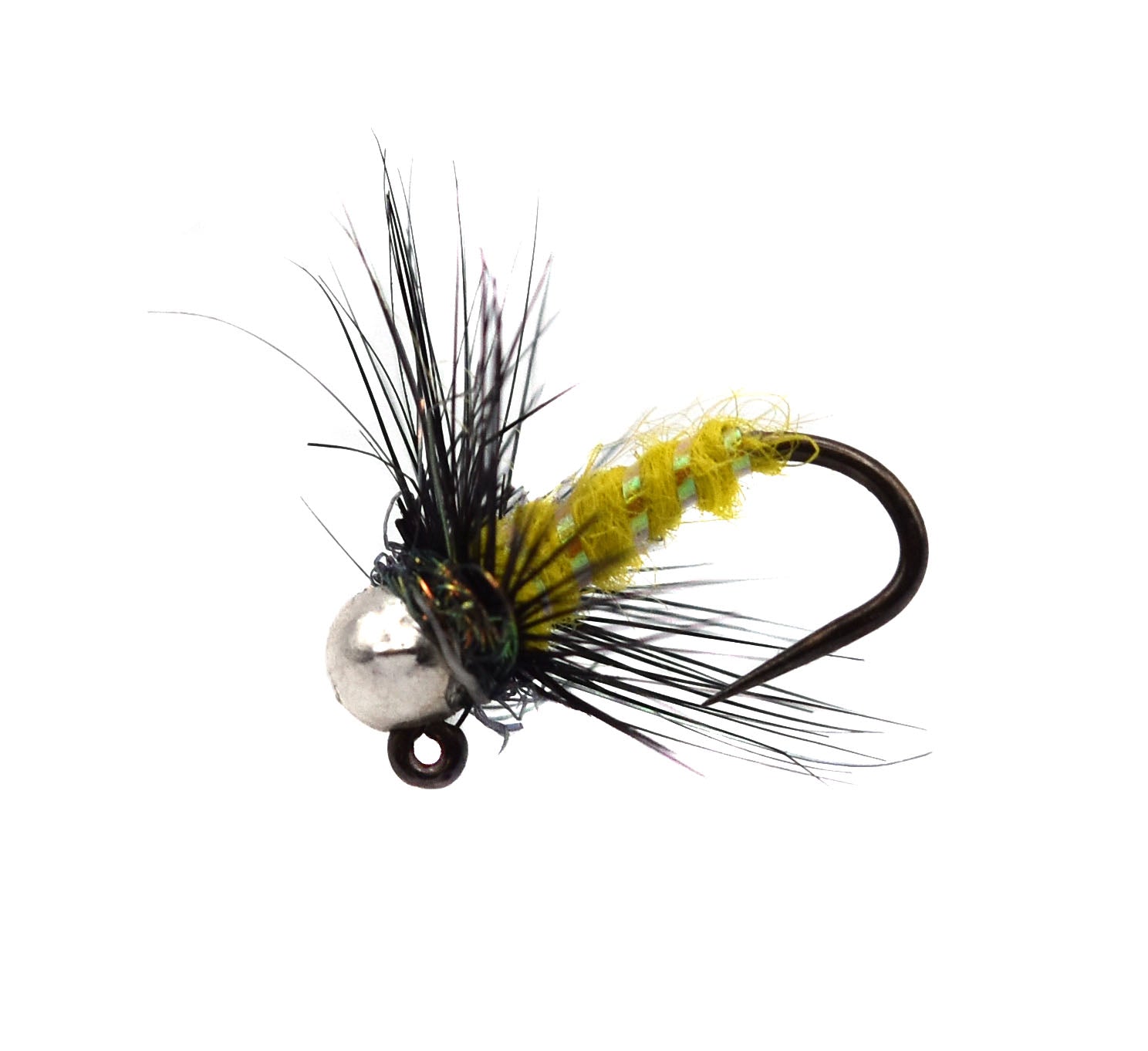 Caddis Pupae Jig Nymph - Barbless