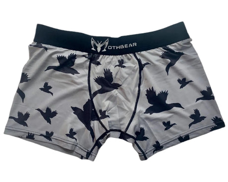 duck hunting themed mens boxers
