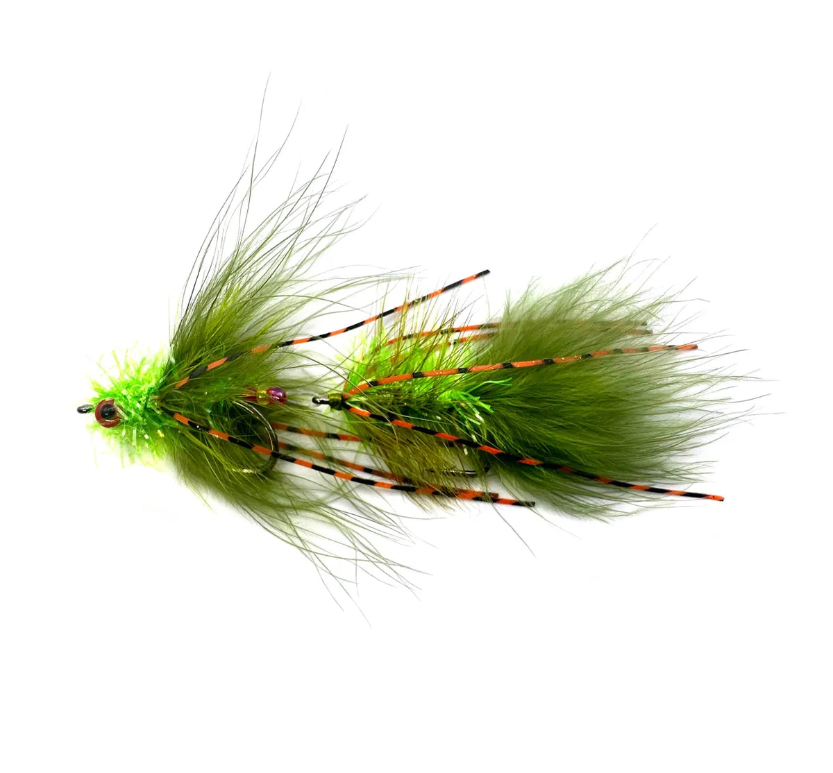 Circus Peanut Articulation Streamer Fly