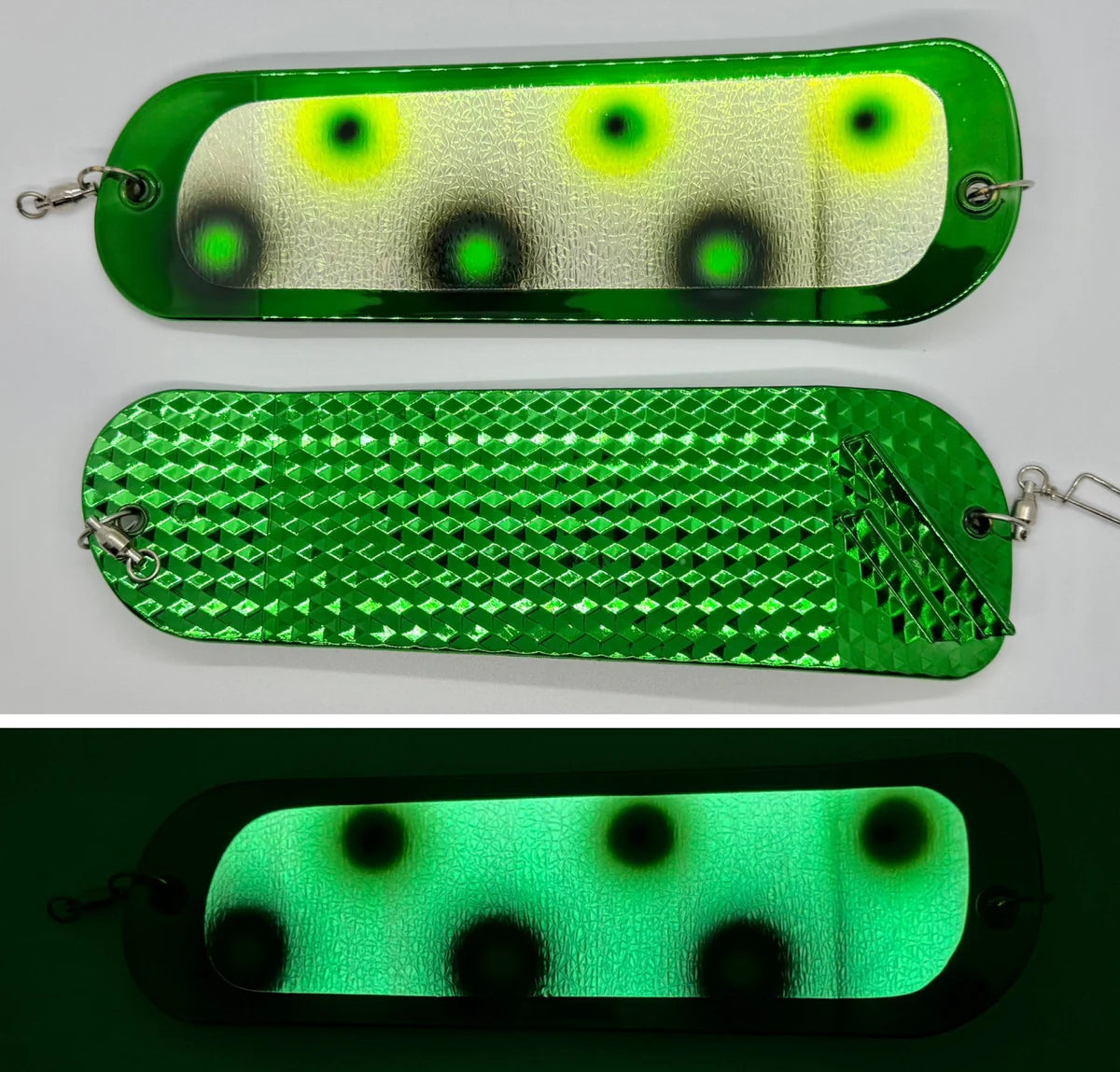 Gator Baits Salmon Hammer 8" Flashers