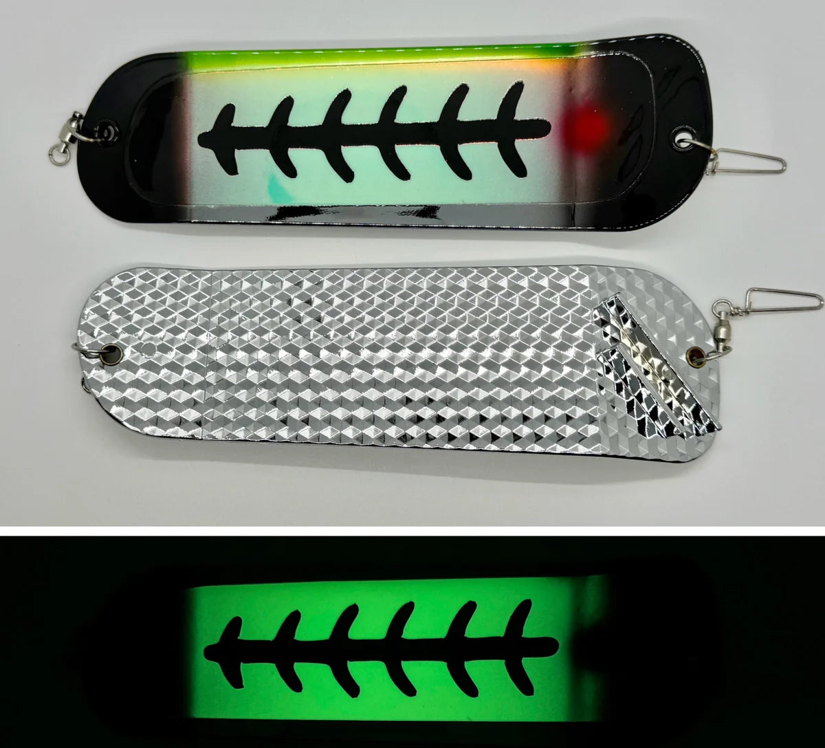 Gator Baits Salmon Hammer 8" Flashers