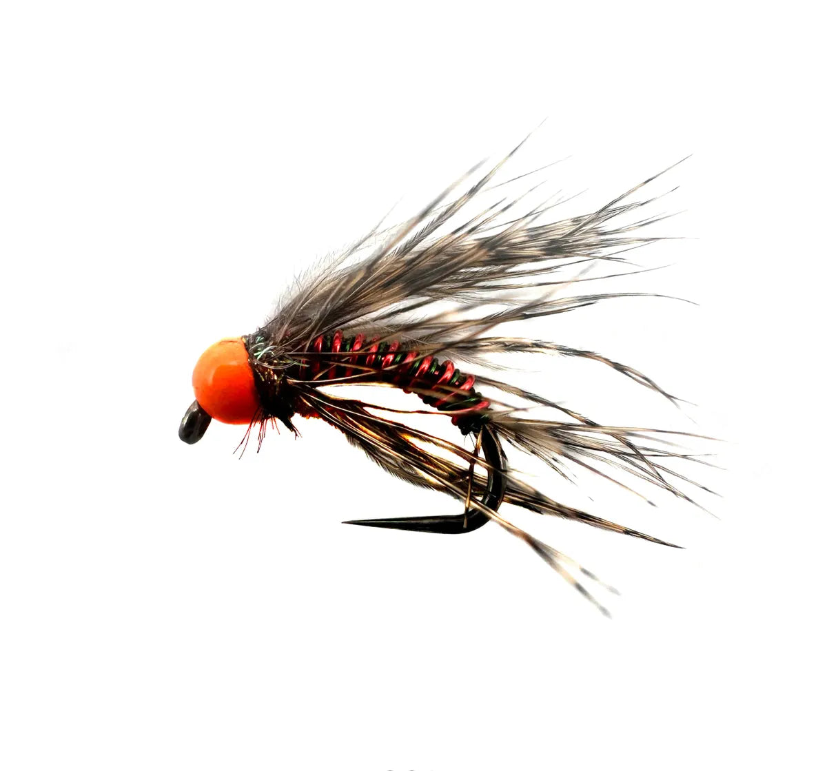 Hot Orange Copper Warrior Nymph
