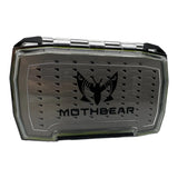 MothBear Double Sided Fly Box, coffin fly box, waterproof fly box, transparent fly box, double sided jig box, fly storage, ice fishing jig storage, waterproof fly fishing box, small fly box, medium fly box.