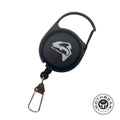 MothBear retractable fishing tool, fishing zinger, fishing gear retractor, metal body retractor, nylon cord retractor, fly fishing accessories, fishing tool tether, secure gear fishing.