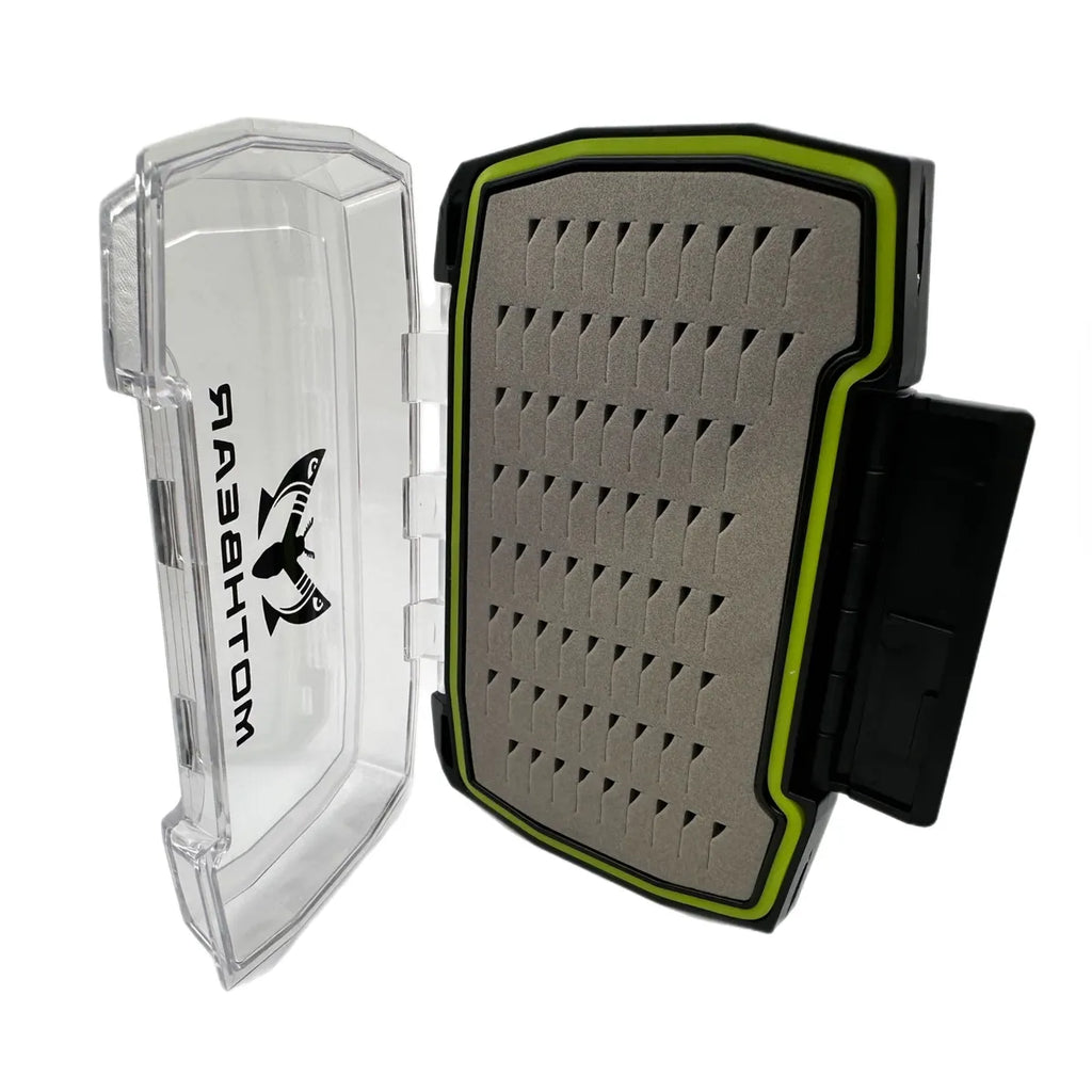 MothBear Double-Sided Coffin Fly Box | Transparent & Waterproof