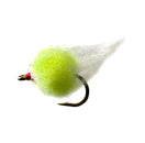 Green Nuke Egg fly fishing lure, size 6, modern egg pattern for great lake tributaries.