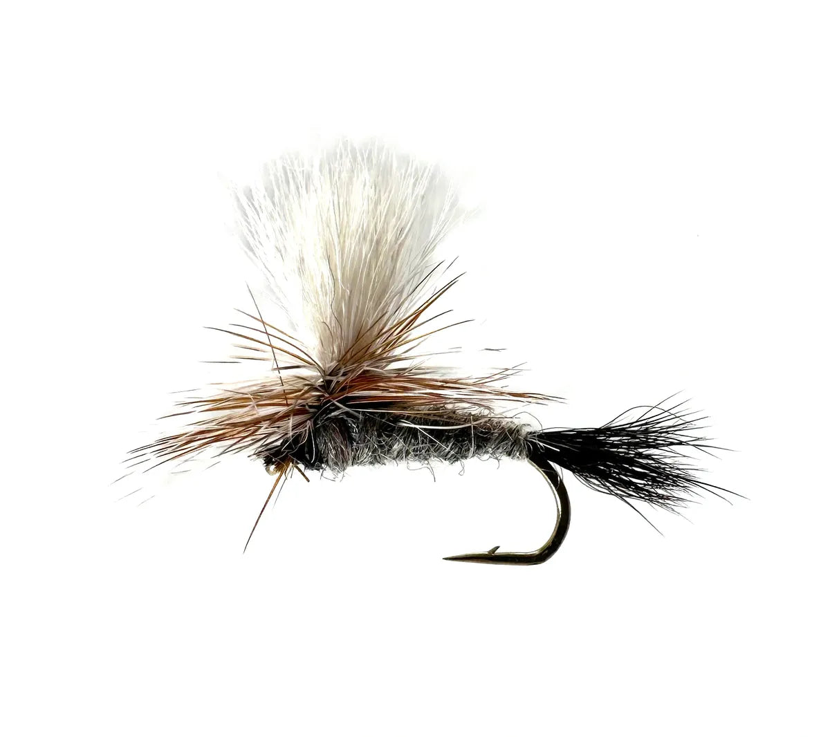 Fly fishing,&nbsp;Parachute Adams Dry Fly, Attractor Fly, Versatile Dry Fly, Trout Lure, Mayfly Imitation, Caddis Imitation, Midge Imitation, Barbed Hook, Fly Fishing Gear, Fly Patterns, Fly Tying, Fishing Lures, Trout Fishing, Sizes #10 #12 #14 #16.