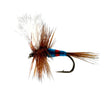 Fly fishing, Patriot Dry Fly, Attractor Pattern, Trout Lure, Charles Meck, Barbed Hook, Fly Fishing Gear, Fly Patterns, Fly Tying, Fishing Lures, Trout Fishing, Sizes #12 #14 #16, Dry-Dropper, High Visibility Fly, Riffle Water.