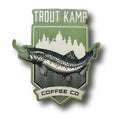 Trout Kamp Coffee Sticker