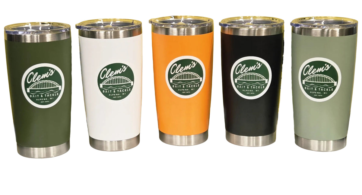 20oz Travel Mug "Clems Logo"