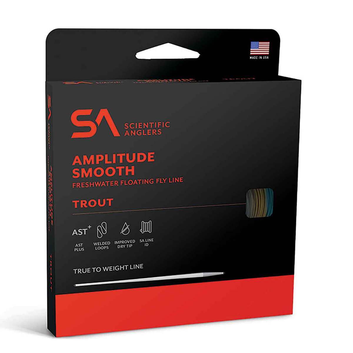 Amplitude Smooth Trout Standard Freshwater Floating Fly Line